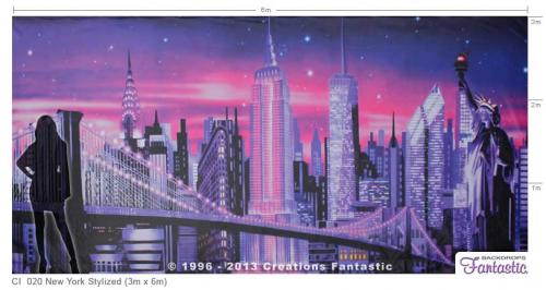 New-York-Stylized